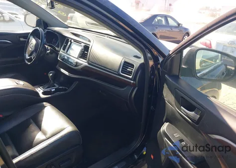 2016 Toyota Highlander Limited/Ltd Platinum z USA, uszkodzony, nr VIN 5TDDKRFH8GS349332